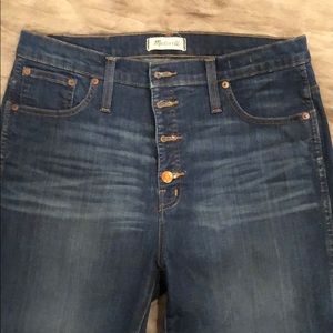 Made well button fly jeans